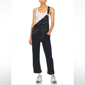 We The Free Ziggy Denim Overall in Blue Black